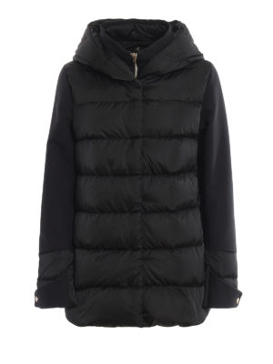HERNO: padded jackets - Water repellent hooded puffer jacket