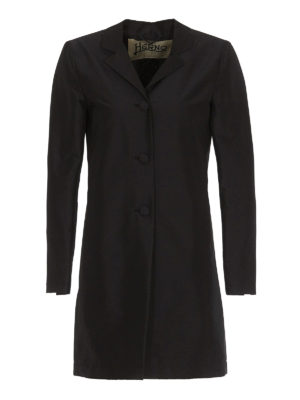 HERNO: short coats - Tech fabric coat