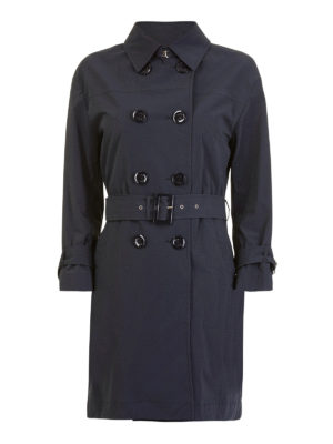 HERNO: Gabardinas - Gabardina - Azul Oscuro