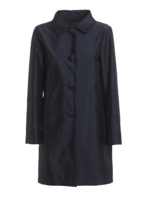 HERNO: cappotti trench - Trench monopetto in tessuto tecnico