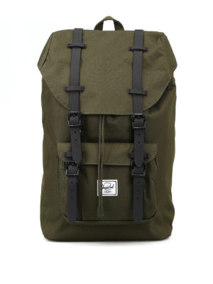 HERSCHEL: zaini - Zaino Little America verde militare