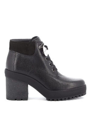 HOGAN: ankle boots - H475 grained leather ankle boots