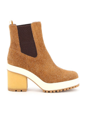 HOGAN: ankle boots - H475 suede ankle boots