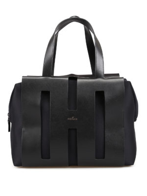 HOGAN: bauletti - Bauletto nero Bi-Bag