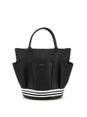 HOGAN: Secchielli - Piccolo secchiello Iconic in pelle nera