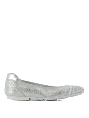 HOGAN: ballerine - Ballerine con paillettes Wrap H144