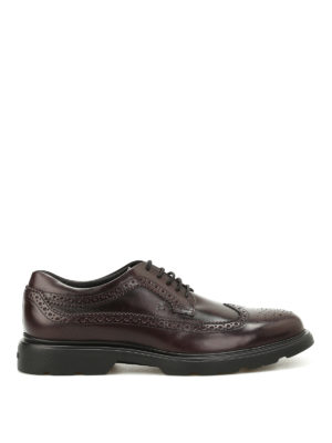 Hogan: lace-ups shoes - H304 New Route Derby brogue shoes