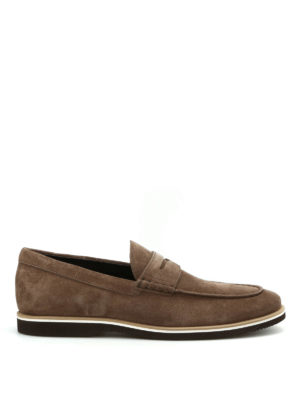 Hogan: Loafers & Slippers - H-262 suede loafers