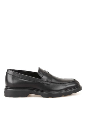 HOGAN: Mocassini e slippers - Mocassini H393 in pelle