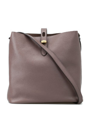 HOGAN: borse a spalla - Tracolla media Hobo Iconic in pelle