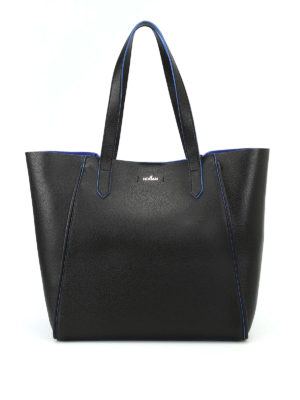 HOGAN: shopper - Borsa shopping in pelle martellata