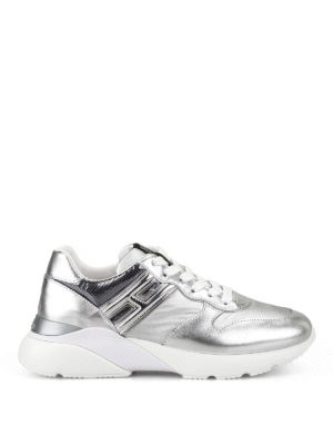 HOGAN: sneakers - Sneaker Active One argento