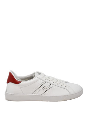 HOGAN: trainers - H327 matte leather sneakers