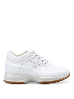 Hogan: trainers - Interactive drilled H sneakers
