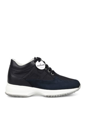 HOGAN: sneakers - Sneaker Interactive blu notte