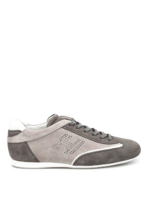 HOGAN: sneakers - Olympia sneaker in camoscio
