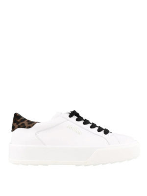 HOGAN: sneakers - Sneaker R320 con dettaglio animalier