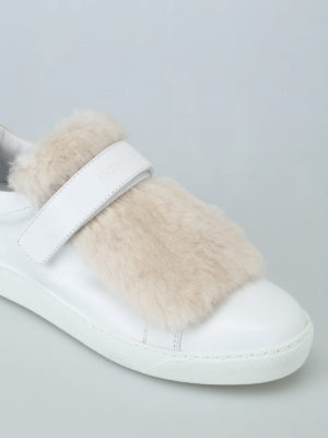 iKRIX MONCLER: sneakers - Sneaker Lucie in pelle e visone