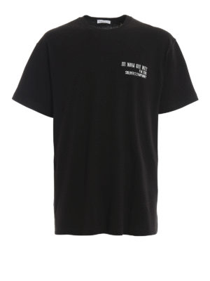 IH NOM UH NIT: t-shirts - Logo+Quote black T-shirt