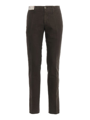 INCOTEX: casual trousers - Slacks cotton chino trousers