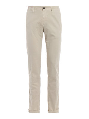 INCOTEX: pantaloni casual - Pantaloni Slacks skin fit