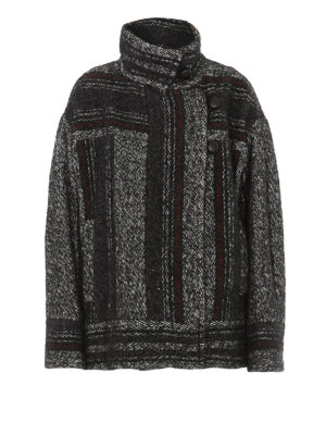 Isabel Marant Etoile: giacche casual - Giacca in misto lana bouclé Fagan