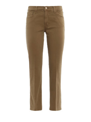 J Brand: bootcut jeans - Selena mid rise crop jeans