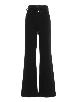 J BRAND: jeans a zampa - Jeans Sukey a vita alta e gamba larga