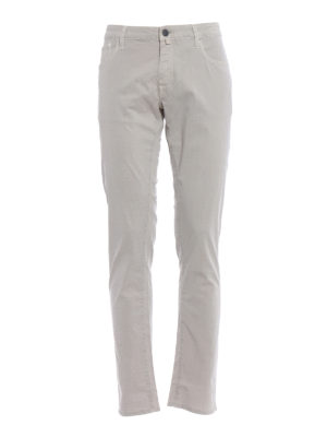 Jacob Cohen: casual trousers - Cotton blend tailored  trousers
