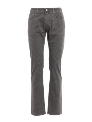 JACOB COHEN: pantaloni casual - Pantaloni stampati modello jeans