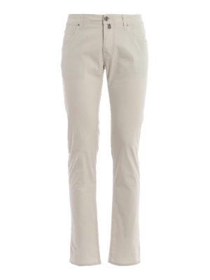 JACOB COHEN: pantaloni casual - Pantaloni Style 622 con dettagli check