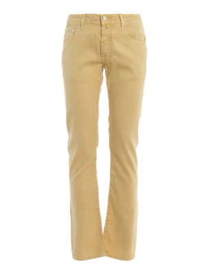 JACOB COHEN: pantaloni casual - Pantaloni in lino e cotone Style 622
