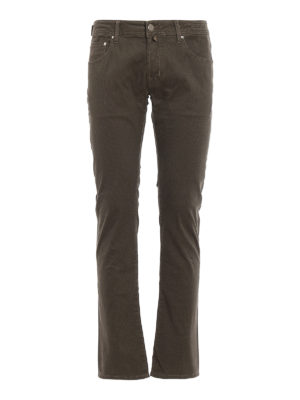 JACOB COHEN: casual trousers - Style 622 patterned trousers