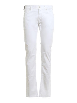 JACOB COHEN: casual trousers - Style 622 stretch cotton trousers