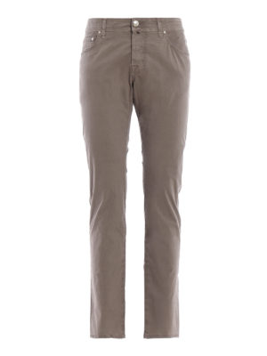 JACOB COHEN: pantaloni casual - Pantaloni Style 622 tortora