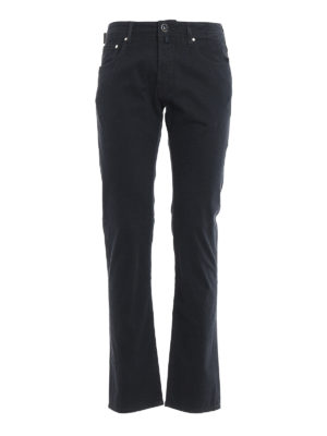 JACOB COHEN: casual trousers - Style 688 cotton patterned trousers