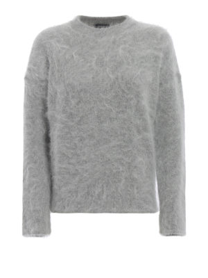 JACOB COHEN: maglia collo rotondo - Girocollo in angora incredibilmente soffice