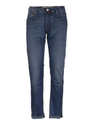 JACOB COHEN: skinny jeans - Five pocket stretch denim Style 688 jeans