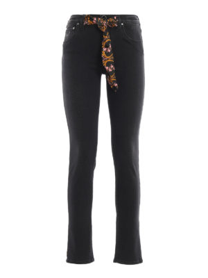 JACOB COHEN: jeans skinny - Jeans neri Kimberly Slim