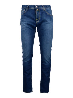 JACOB COHEN: straight leg jeans - Style 622 denim jeans