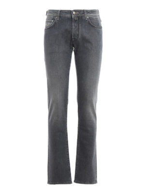 JACOB COHEN: straight leg jeans - Style 622 jeans