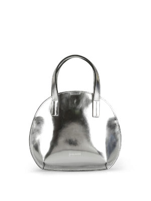 JIL SANDER: borse a tracolla - Borsa a tracolla argentata