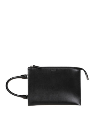 JIL SANDER: borse a tracolla - Borsa Tootie piccola nera