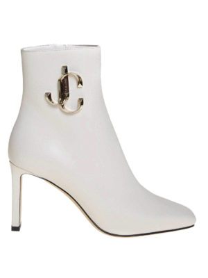 JIMMY CHOO: ankle boots - Minori 85 leather ankle boots