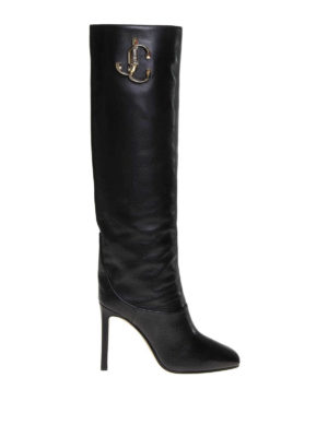 JIMMY CHOO: boots - Mahesa 100 leather boots