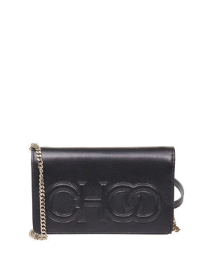 JIMMY CHOO: pochette - Pochette Sonia in nappa
