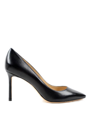JIMMY CHOO: scarpe décolleté - Décolleté Roomy 85 in pelle