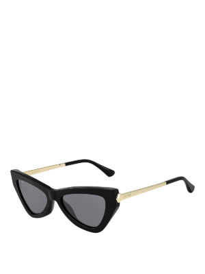 JIMMY CHOO: Sonnenbrillen - Sonnenbrille - Schwarz