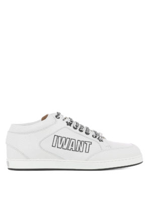 JIMMY CHOO: trainers - Miami nappa sneakers