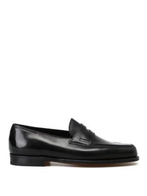 JOHN LOBB: Mocassini e slippers - Macassini college Lopez neri
